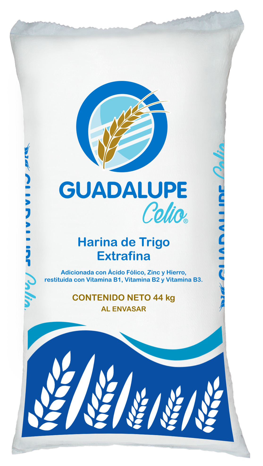 Presentaciones de Harina de Trigo Guadalupe Celio