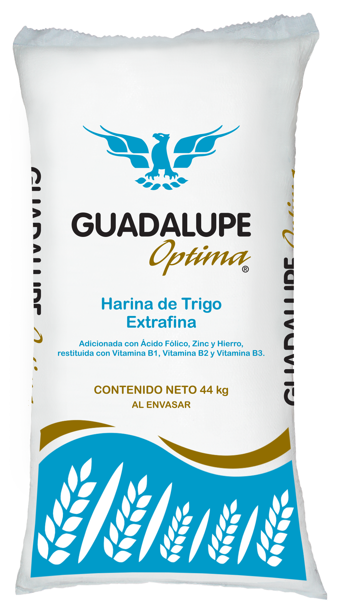 Presentaciones de Harina de Trigo Guadalupe Optima